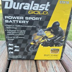 Durablast GOLD AGM Battery New
