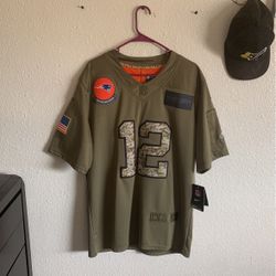 Tom Brady Patriots Military Jersey. Official 