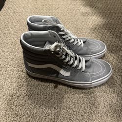 Men’s Vans High Tops Size 8 Grey