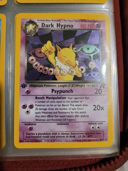Dark Hypno Holofoil 1st Edition