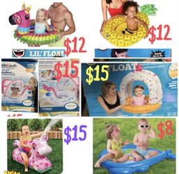 Pool Floatings Price On Each One 