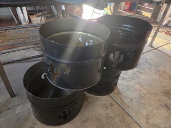 Custom Fire Pits Or Burn Barrels