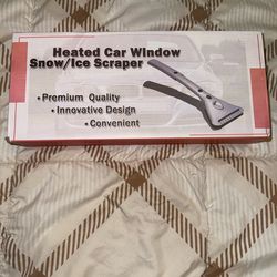 Heated Snow and Ice Scraper