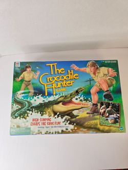 The Crocodile Hunter Board Game 1999 Milton Bradley 100% Complete Works