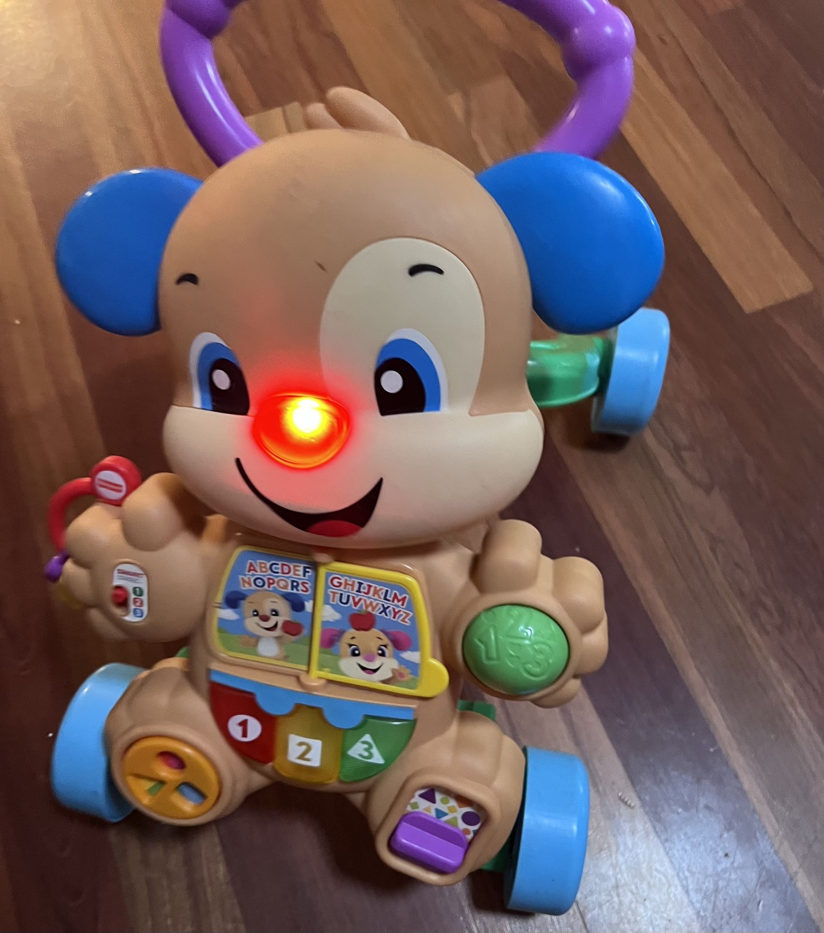 $13 Toddler Walker Light Up Music Fisher-price Toy