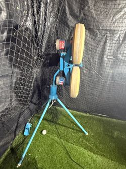 Jug’s pitching machine.