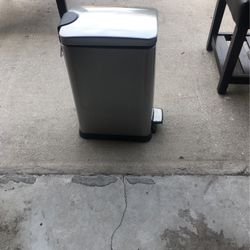 Stainless Trash Can 