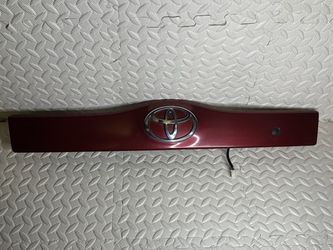 2004-2009 Toyota Prius Red Trunk Trim Panel