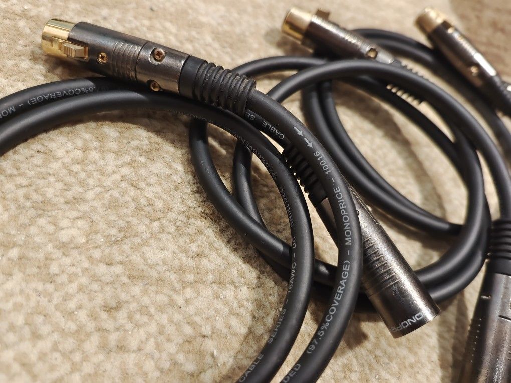 Microphone/XLR cables