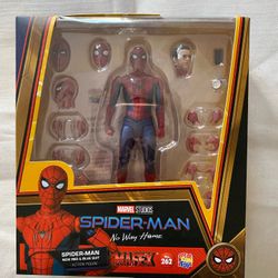 Mafex No. 262 Spider-Man No Way Home New Red And Blue Suit