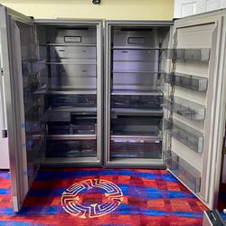 2025 Frigidaire 66”set Column  stainless steel Freezer and Fridge