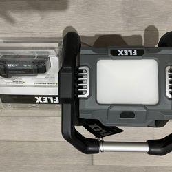 Flex 24v Flood Light With Battery