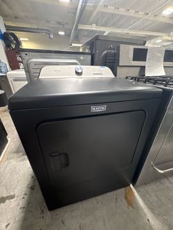 Maytag Front-Load Dryer Black