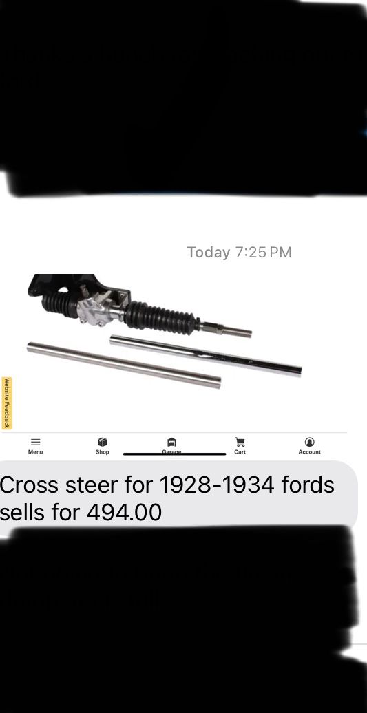 Cross Steering For 1(contact info removed) Fords