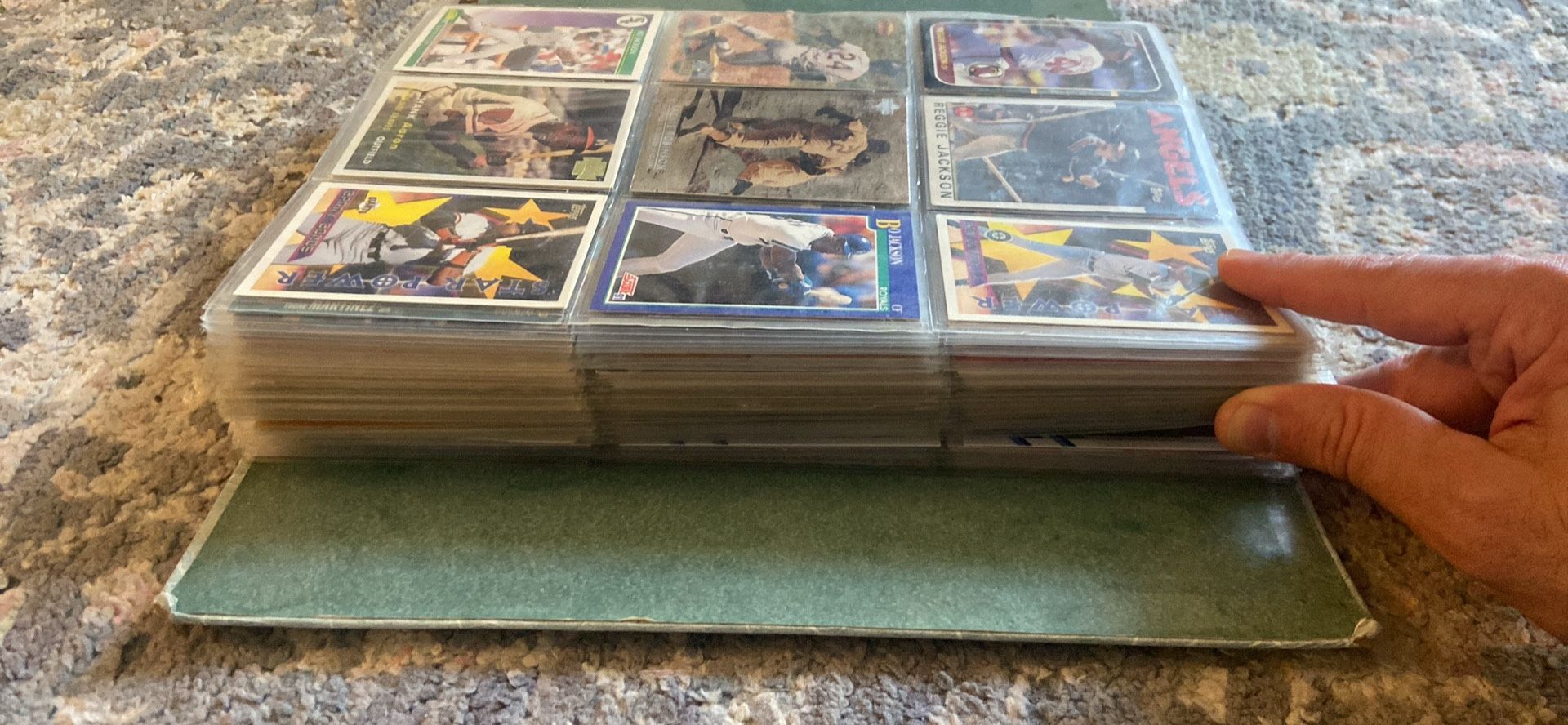 Baseball Cards - Nearly 30 Binder Sheets - Make Offer