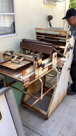 Bolillera dough sheeter