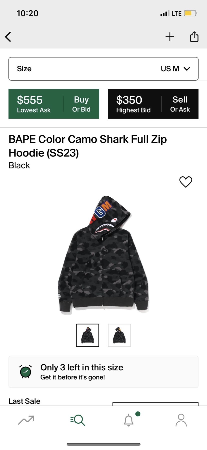 BAPE hoodie