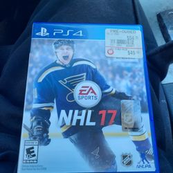 NHL 17. Ps4