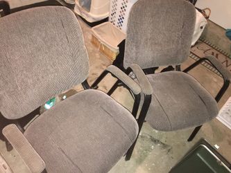Cushioned business chairs