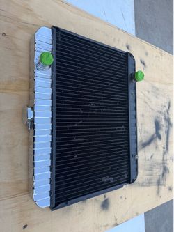 62 impala radiator chrome