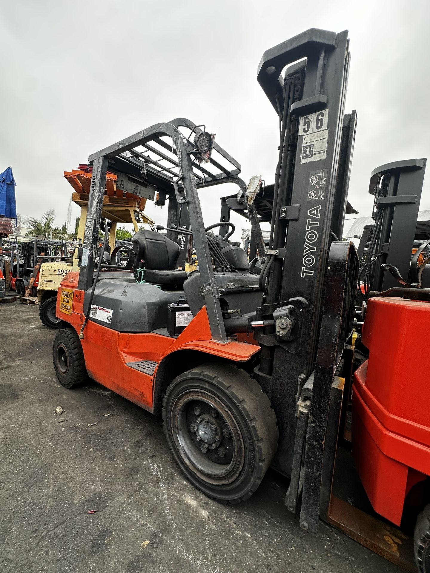 Toyota Forklift 5500 Lbs Capacity