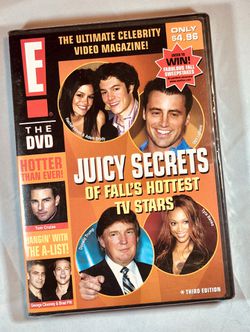 Juicy Secrets Of Fall’s Hottest TV Stars, Third Edition. Features Donald Trump - Brand New, 2004, Sealed!