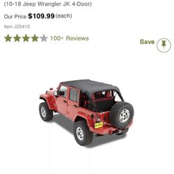 Wrangker soft top