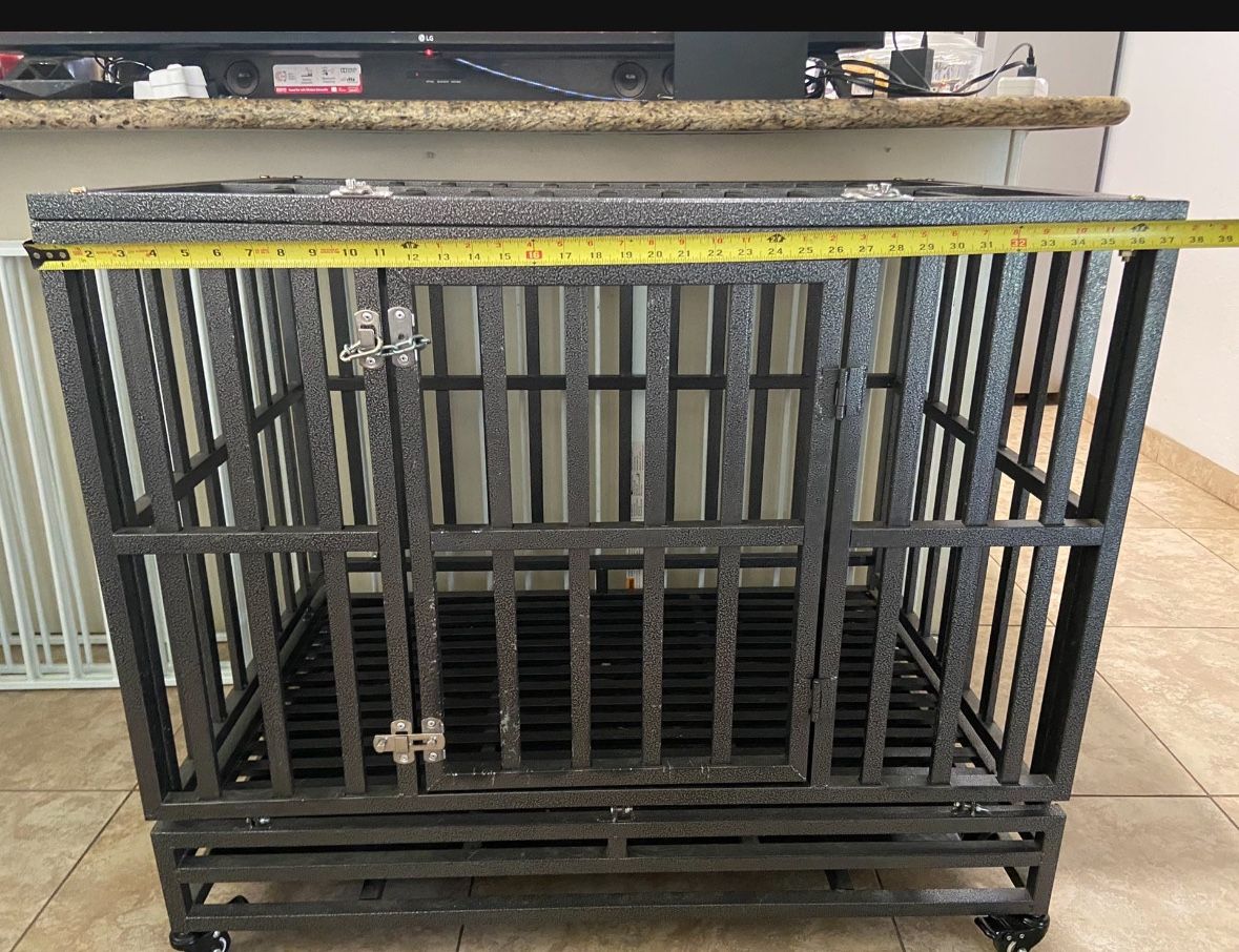 Industrial dog kennel Alloy Steel Dog Cage