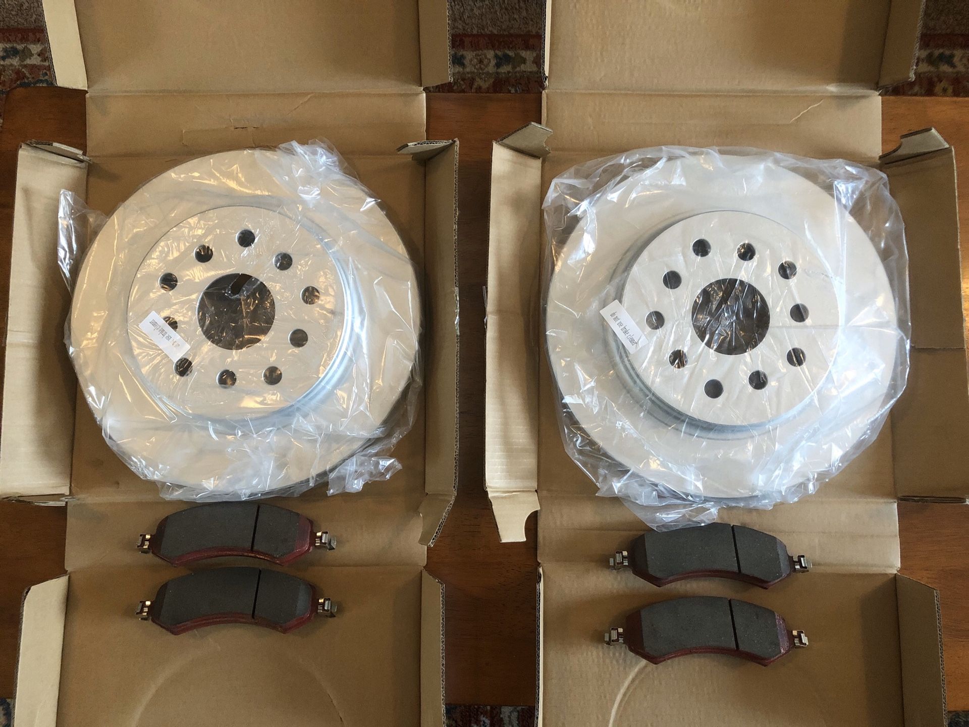 Teraflex big brake rotors and pads for Jeep JK