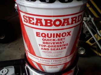 Driveway sealing material
