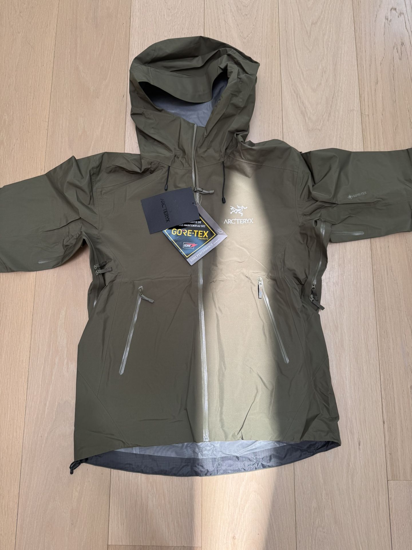 Military Green Arc'teryx Beta LT jacket