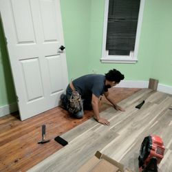 Install Plank Flooring
