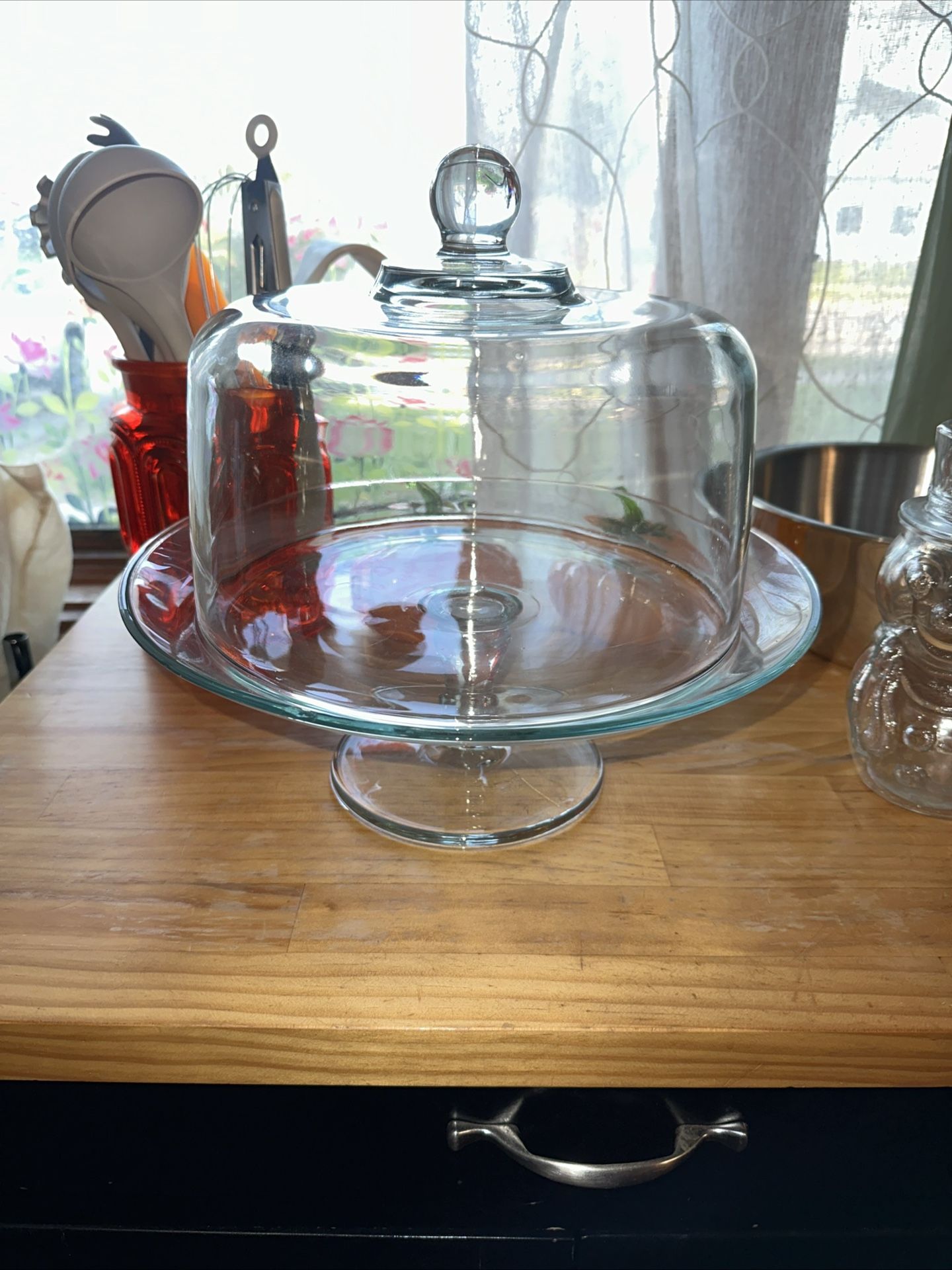 Glass Dessert Display