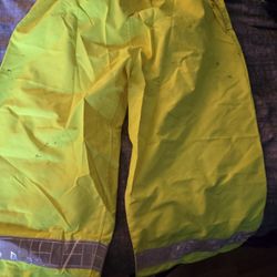 High Visibility Rain Pants