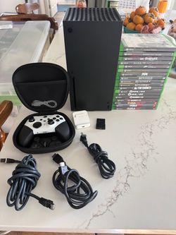 Xbox Series X 2TB Bundle + Elite Series 2 Controller + 18 Games