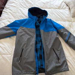 Lands End Boys Winter 2 In 1 Parka