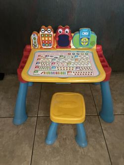 Hardly used v tech learning desk