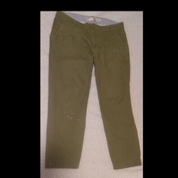 Giordano olive green chino pants size 29