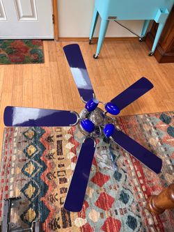 Harbor Breeze Helix II Chrome ceiling fan