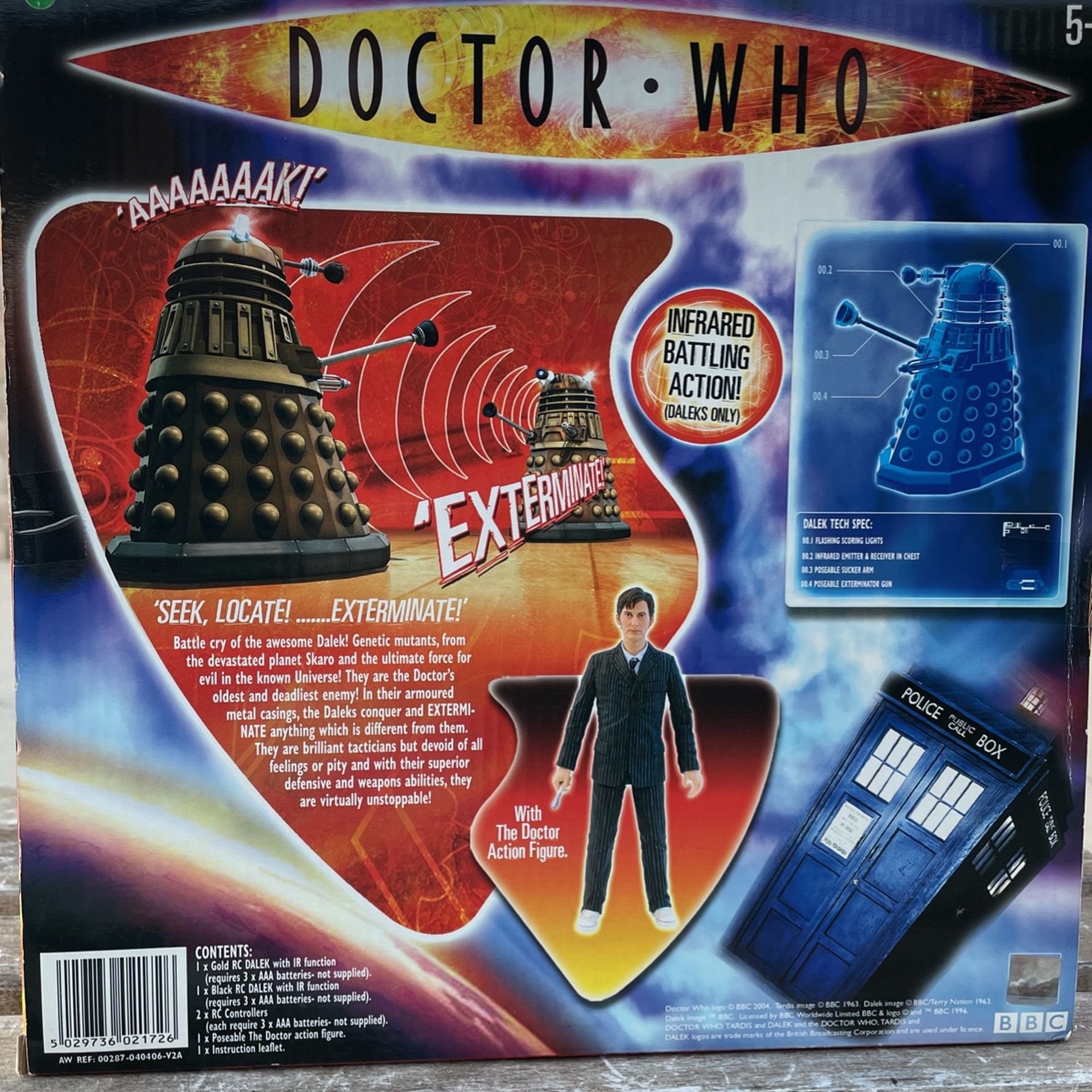 Doctor Who Mini RC Dalek Battle Pack