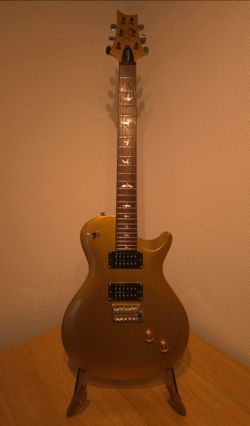 PRS SE Santana Singlecut Trem guitar.