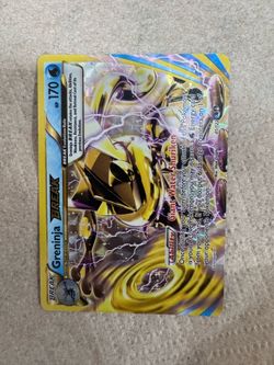 Greninja Break gold card holo
