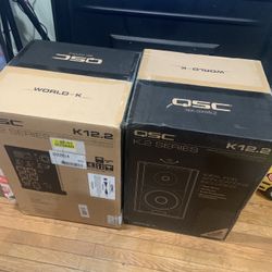 Brand New QSC K2.12 Series