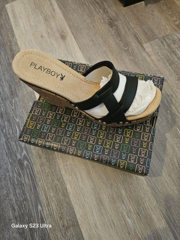 Playboy Paige Wedge Womans Shoe