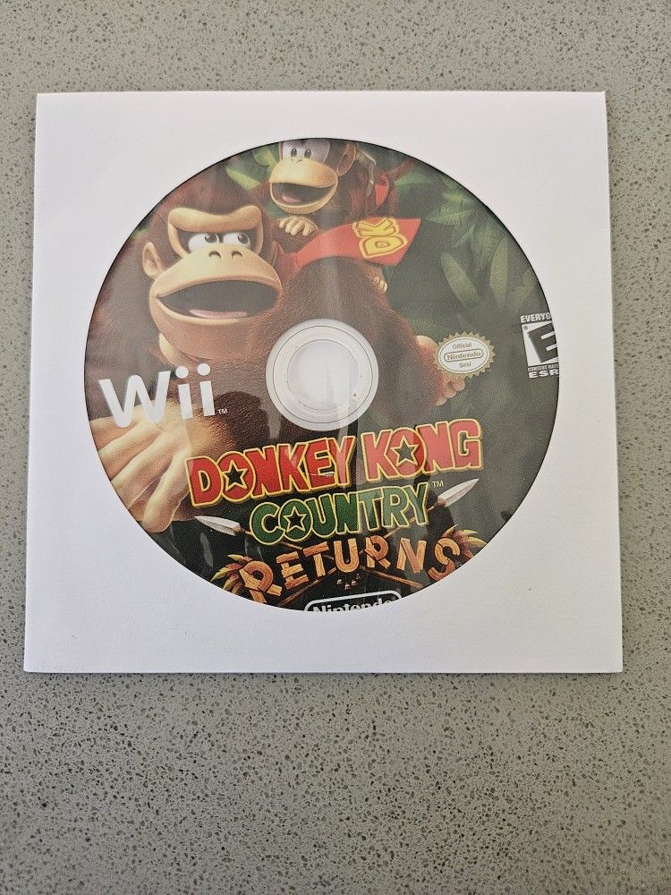 Donkey Kong Country Returns Wii
