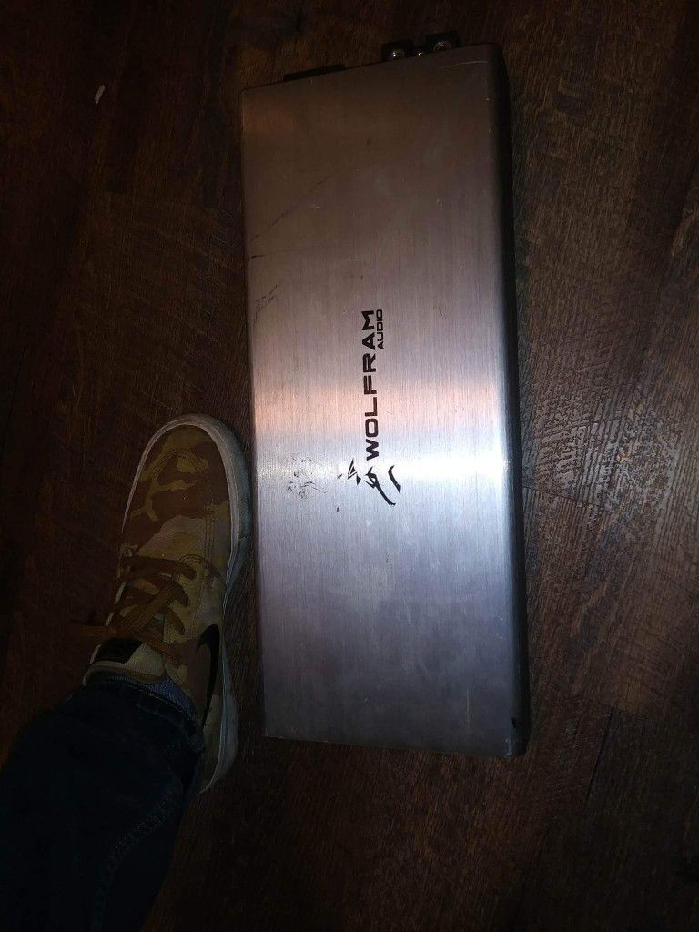 Monoblock 7500 Watt Wolfram Audio Amplifier