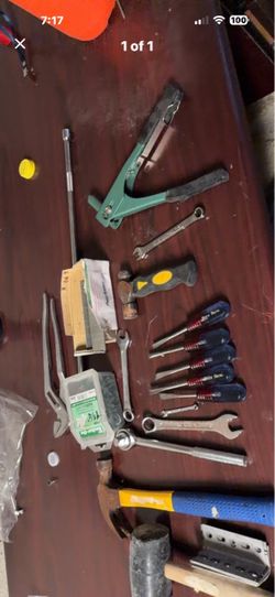 Assorted hand tools