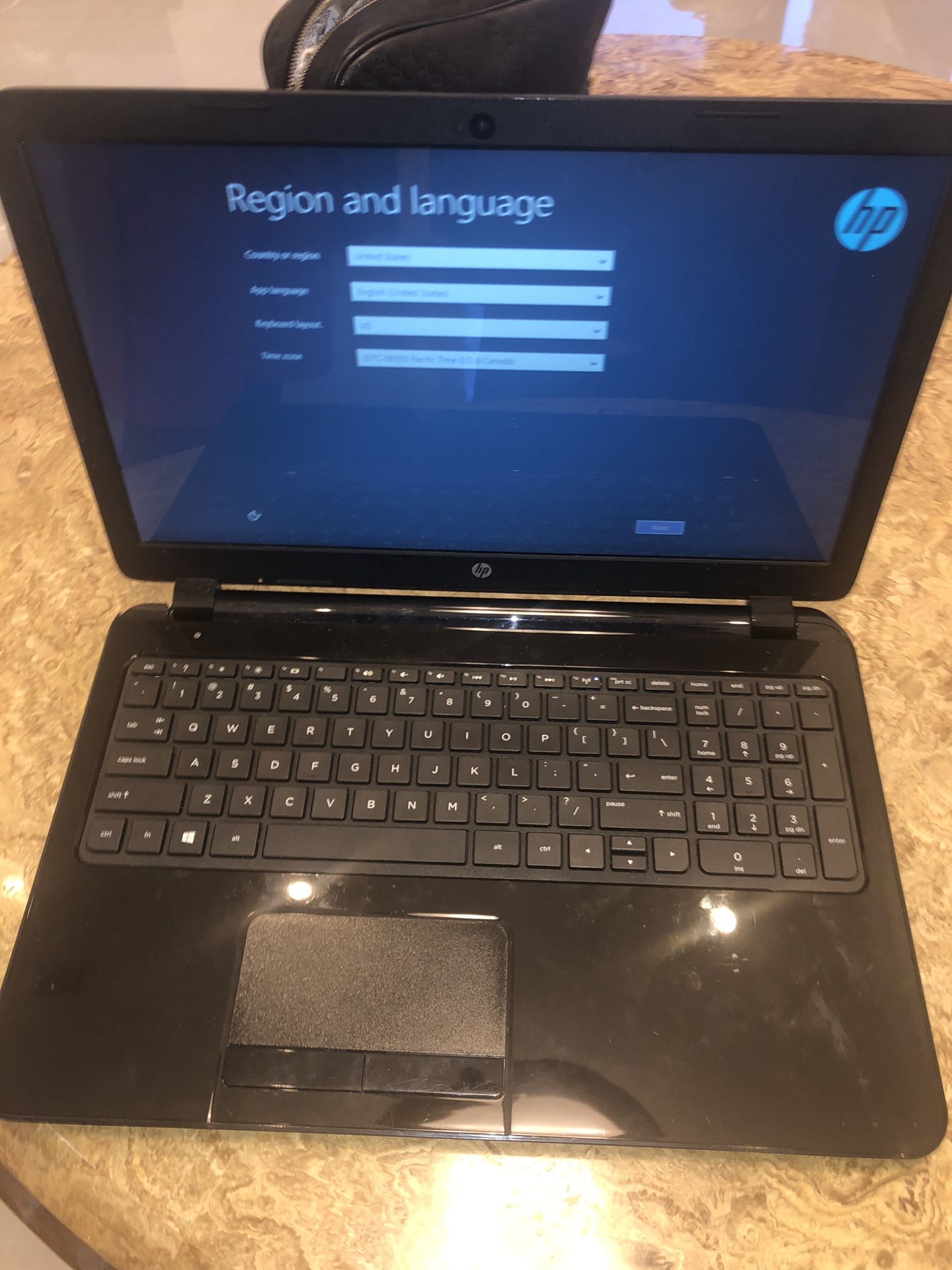 HP laptop model 15g-G020Dx