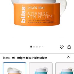 New Bliss Vitamin C Moisturizer 