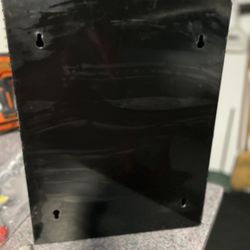 Black Metal Lock Box With Keys